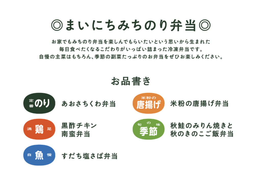 まいにちみちのり弁当